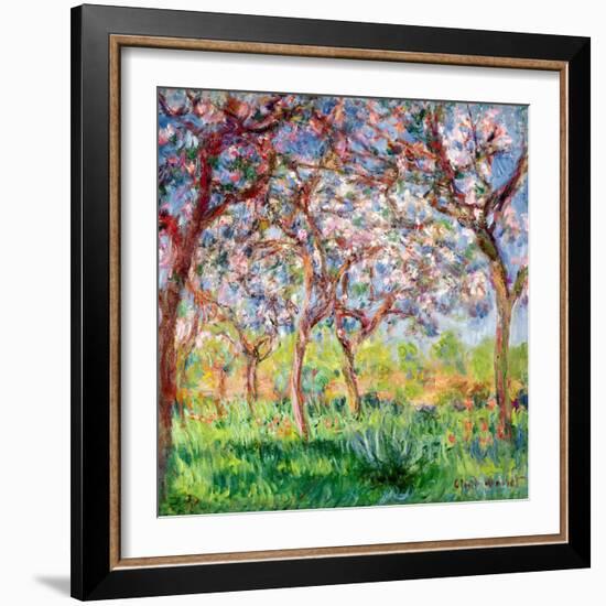 Printemps a Giverny, 1903-Claude Monet-Framed Giclee Print