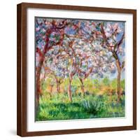 Printemps a Giverny, 1903-Claude Monet-Framed Giclee Print