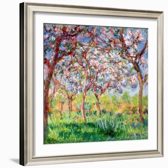 Printemps a Giverny, 1903-Claude Monet-Framed Giclee Print