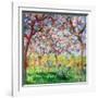 Printemps a Giverny, 1903-Claude Monet-Framed Premium Giclee Print