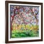 Printemps a Giverny, 1903-Claude Monet-Framed Premium Giclee Print