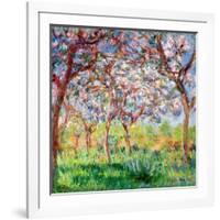 Printemps a Giverny, 1903-Claude Monet-Framed Giclee Print