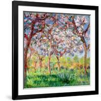 Printemps a Giverny, 1903-Claude Monet-Framed Giclee Print