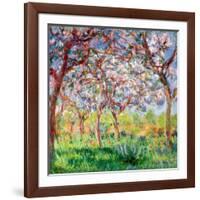 Printemps a Giverny, 1903-Claude Monet-Framed Giclee Print