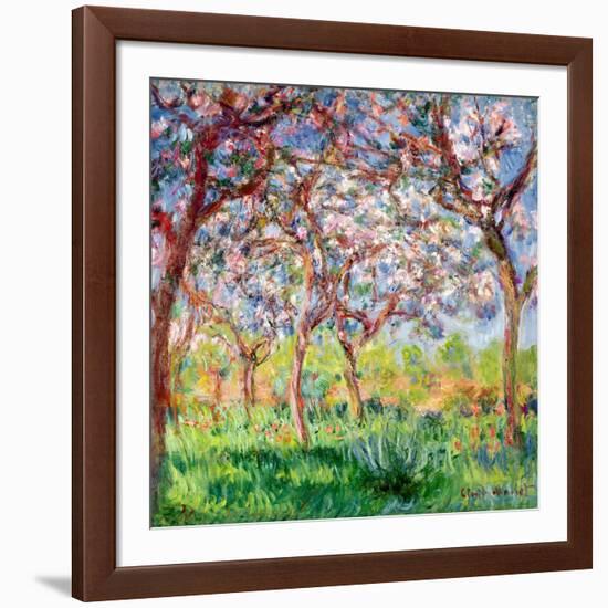 Printemps a Giverny, 1903-Claude Monet-Framed Giclee Print