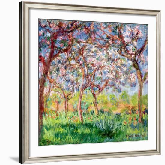 Printemps a Giverny, 1903-Claude Monet-Framed Giclee Print