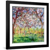 Printemps a Giverny, 1903-Claude Monet-Framed Giclee Print