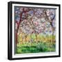 Printemps a Giverny, 1903-Claude Monet-Framed Giclee Print