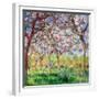 Printemps a Giverny, 1903-Claude Monet-Framed Giclee Print