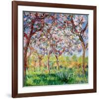 Printemps a Giverny, 1903-Claude Monet-Framed Giclee Print