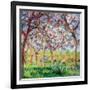 Printemps a Giverny, 1903-Claude Monet-Framed Giclee Print