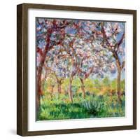 Printemps a Giverny, 1903-Claude Monet-Framed Giclee Print