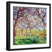 Printemps a Giverny, 1903-Claude Monet-Framed Giclee Print