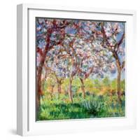 Printemps a Giverny, 1903-Claude Monet-Framed Giclee Print