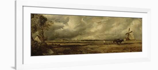 Printemps ; East Bergholt Common (Suffolk)-John Constable-Framed Giclee Print