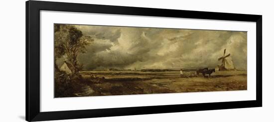 Printemps ; East Bergholt Common (Suffolk)-John Constable-Framed Giclee Print