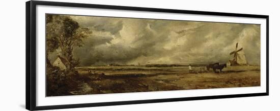 Printemps ; East Bergholt Common (Suffolk)-John Constable-Framed Premium Giclee Print