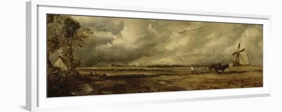 Printemps ; East Bergholt Common (Suffolk)-John Constable-Framed Premium Giclee Print