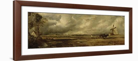 Printemps ; East Bergholt Common (Suffolk)-John Constable-Framed Giclee Print