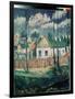 Printemps. Paysage Avec Une Petite Maison. (Spring. Landscape with a Small House). Peinture De Kasi-Kazimir Severinovich Malevich-Framed Giclee Print