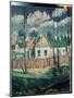 Printemps. Paysage Avec Une Petite Maison. (Spring. Landscape with a Small House). Peinture De Kasi-Kazimir Severinovich Malevich-Mounted Giclee Print