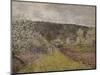 Printemps pluvieux aux environs de Paris-Alfred Sisley-Mounted Giclee Print