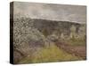 Printemps pluvieux aux environs de Paris-Alfred Sisley-Stretched Canvas