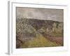 Printemps pluvieux aux environs de Paris-Alfred Sisley-Framed Giclee Print