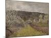 Printemps pluvieux aux environs de Paris-Alfred Sisley-Mounted Giclee Print