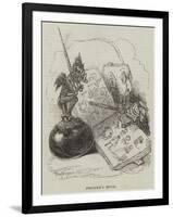 Printer's Devil-Alfred Crowquill-Framed Giclee Print