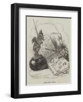 Printer's Devil-Alfred Crowquill-Framed Giclee Print