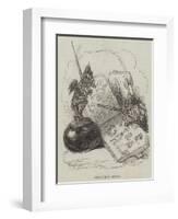 Printer's Devil-Alfred Crowquill-Framed Giclee Print