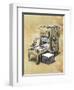 Printer-Michael Murdock-Framed Giclee Print