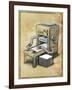 Printer-Michael Murdock-Framed Giclee Print