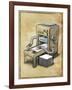 Printer-Michael Murdock-Framed Giclee Print