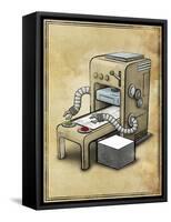 Printer-Michael Murdock-Framed Stretched Canvas