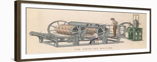 Printing Press by Applegarth and Cowper-null-Framed Premium Giclee Print