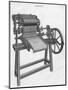 Printing Press-null-Mounted Giclee Print