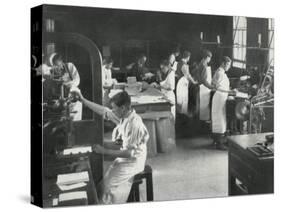 Printing Shop, Darenth Training Colony, Kent-Peter Higginbotham-Stretched Canvas