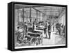 Printing the Banknotes at the Paris Bank of France, 1897-L. Moulignie-Framed Stretched Canvas