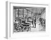 Printing the Banknotes at the Paris Bank of France, 1897-L. Moulignie-Framed Giclee Print