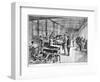 Printing the Banknotes at the Paris Bank of France, 1897-L. Moulignie-Framed Giclee Print