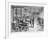 Printing the Banknotes at the Paris Bank of France, 1897-L. Moulignie-Framed Giclee Print