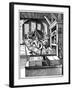 Printing Workshop, 16th Century-Jost Amman-Framed Giclee Print