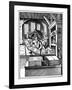 Printing Workshop, 16th Century-Jost Amman-Framed Giclee Print
