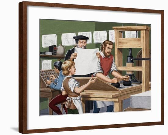 Printing-John Keay-Framed Giclee Print