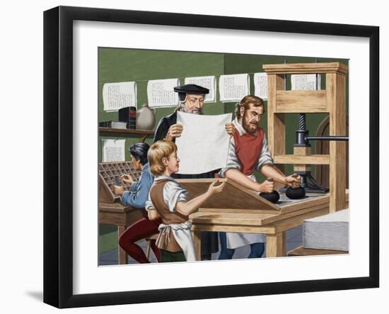 Printing-John Keay-Framed Giclee Print