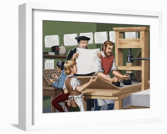 Printing-John Keay-Framed Giclee Print