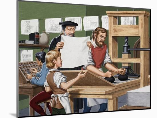 Printing-John Keay-Mounted Giclee Print