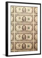 Prints of Money at the Mob Museum, Las Vegas, Nevada. Usa-Julien McRoberts-Framed Photographic Print